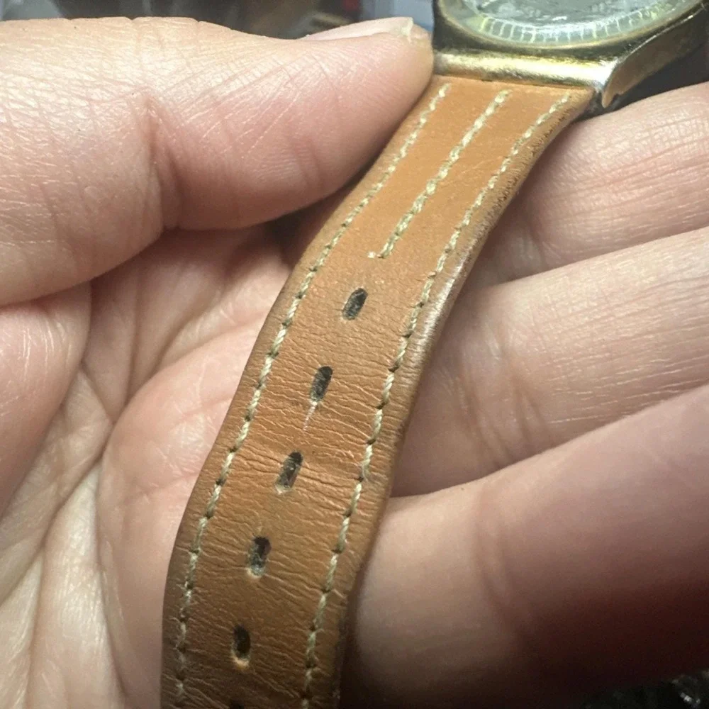 Works VTG 1988 Swatch‎ ALBATROSS GX700 34mm Swiss Watch Rare -Broken Band
